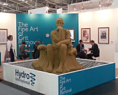 Spectacular Sand Sculpture Turned Heads at IFAT 2014

