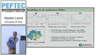 Establishing an air pollution baseline before shale gas extraction