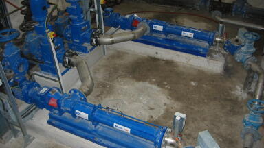 Cavity Pumps Provide the Solution at Sewage Works