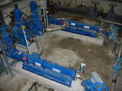 Cavity Pumps Provide the Solution at Sewage Works