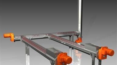 New Shaftless Spiral Conveyor