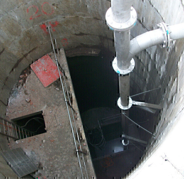 Hydro Vortex Drop™ Shaft Key to Undersea Sewage Access Pollution