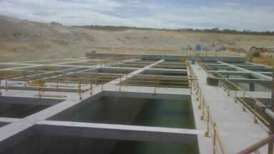 Water Treatment Plant Sealed for Protection