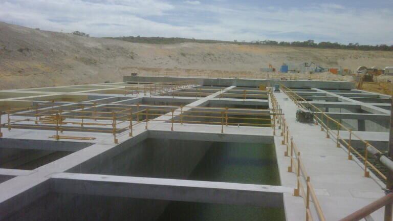 Water Treatment Plant Sealed for Protection