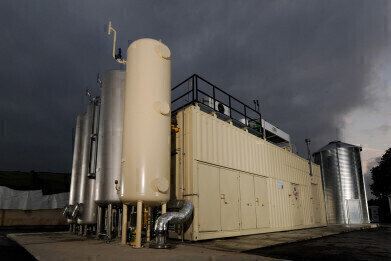 Biogas Processing Plant Successful in Continuous Operation