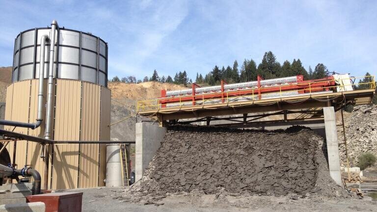 Eliminate Settlement Ponds at Quarries whilst Recycling Water