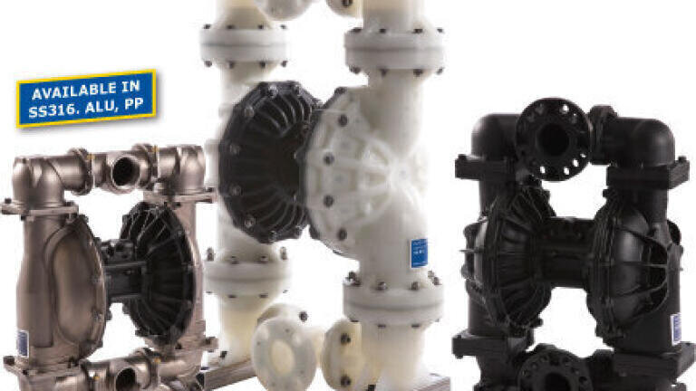 New Series of Diaphragm Pumps