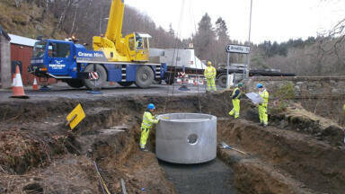 Raising a Toast to SuDS on a Steep Scottish Mountain Highway
