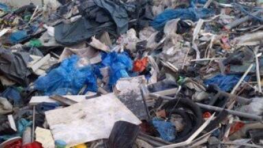 Mountain of Discarded Plastic Cleared