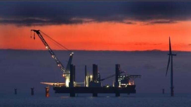 First Turbine Installed at Teesside Offshore Wind Farm