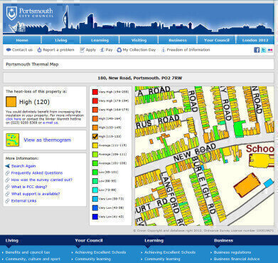 Portsmouth City Council Launches Online Thermal Map