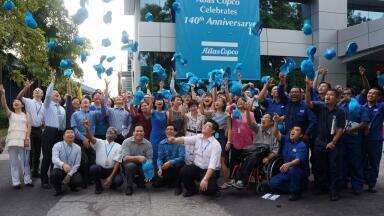 Atlas Copco Celebrates 140 Years of Innovation 