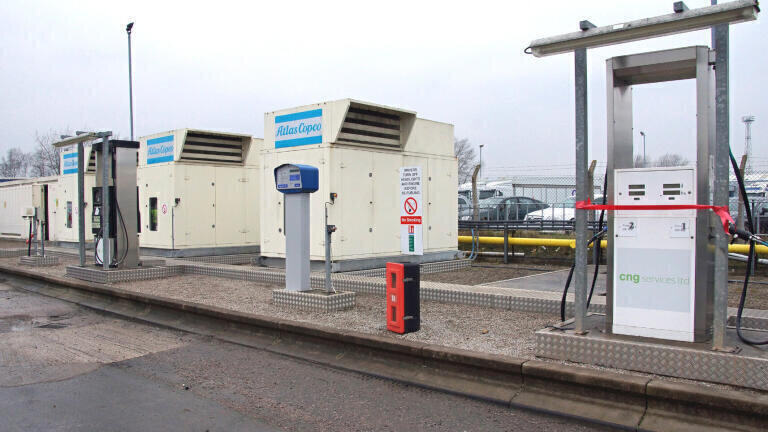 Compressors Power UK’s Largest Compressed Natural Gas Vehicle Filling Station