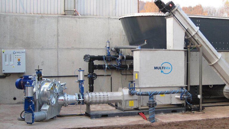 New Input System for Biogas Systems
