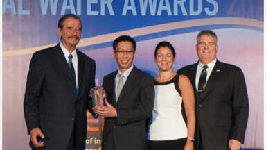 Active, Beautiful, Clean Waters Programme wins at Global Water Awards 2013