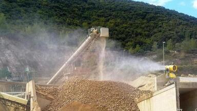 Dust Suppression Solution for Mines and Quarries