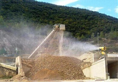 Dust Suppression Solution for Mines and Quarries
