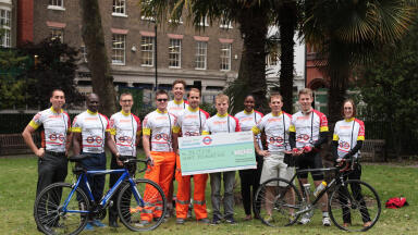 Team Sponsored from the Tottenham Court Road Station Upgrade Project