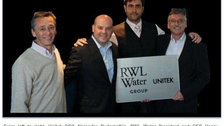RWL Water Group Announces the Principle Agreement to Acquire Unitek S.A. of South America