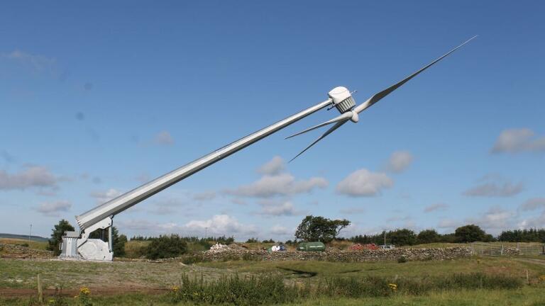 Pioneering new 51kW Medium Wind Turbine