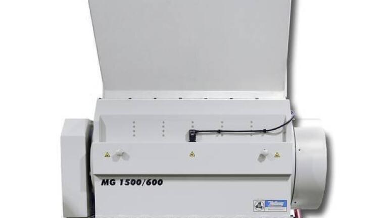 New Large Granulator also Grinds “Big Chunks”