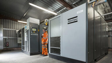 Compressors Play Major Role in South Wales Coal Mine