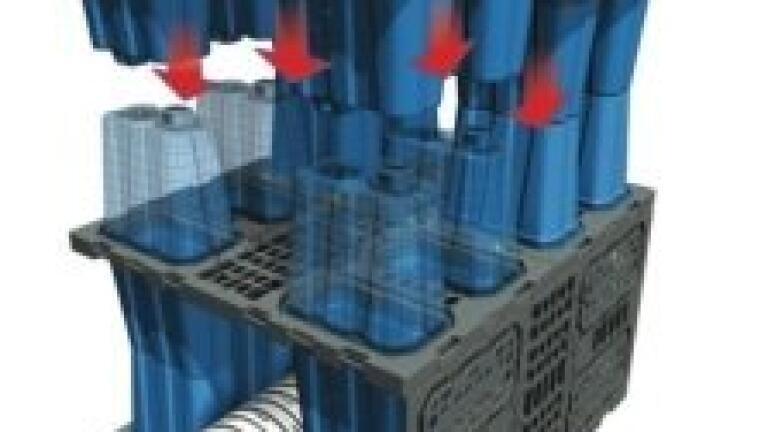 New Rainwater Drainage and Temporary Storage Concept at Batimat