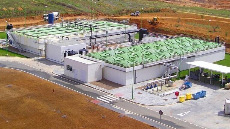 Heineken Effluent Treatment Plant : anaerobic water treatment and 1MWe Energy production.