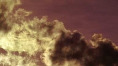 Tyre fire smoke 'visible from space'