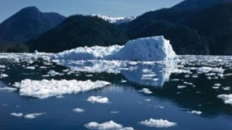 Climate change causing faster glacier melting