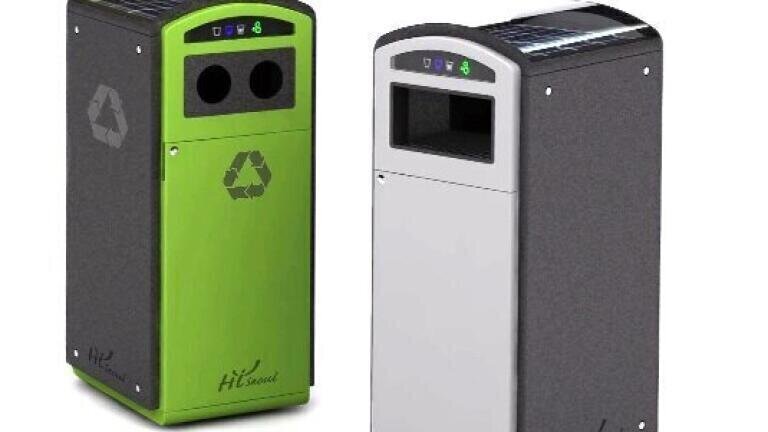 World’s First “Bin-attachable Solar-powered Rubbish Fill Level Monitoring Solution”