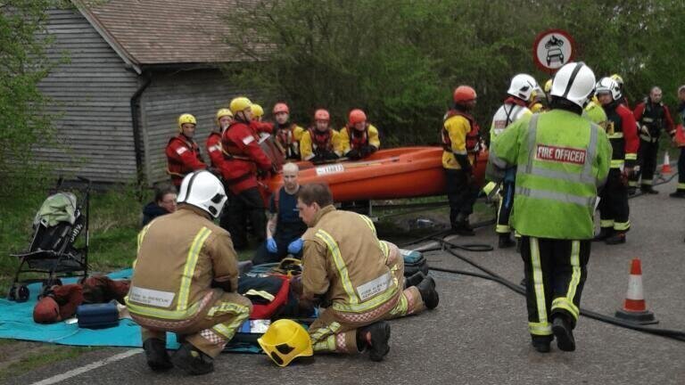 West Midlands Fire Station on site at Chasewater Country Park                                                      (image courtesy of West Midlands Fire Service)