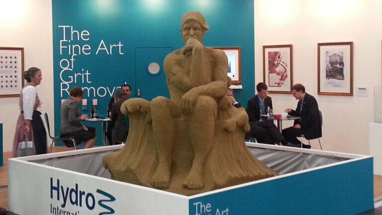 Spectacular Sand Sculpture Turned Heads at IFAT 2014