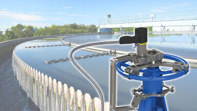 Portable Valve Actuation for Water and Wastewater Installations