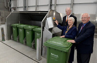 New Gas-to-Grid AD Plant is a First for Food Recycling Company
