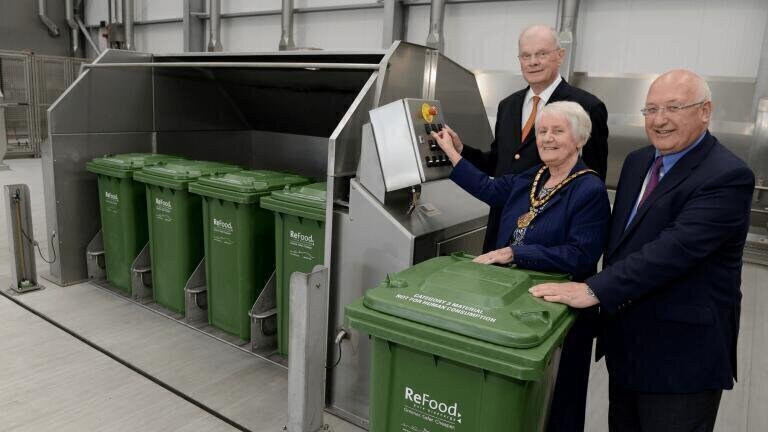 New Gas-to-Grid AD Plant is a First for Food Recycling Company