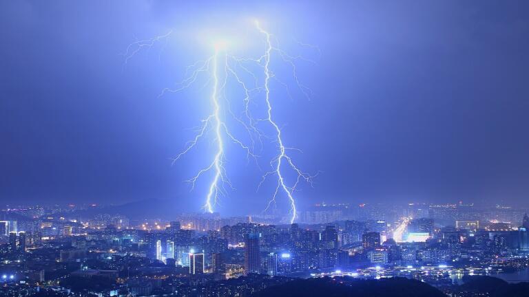 Can Lightning Light-Up Our Light Bulbs?