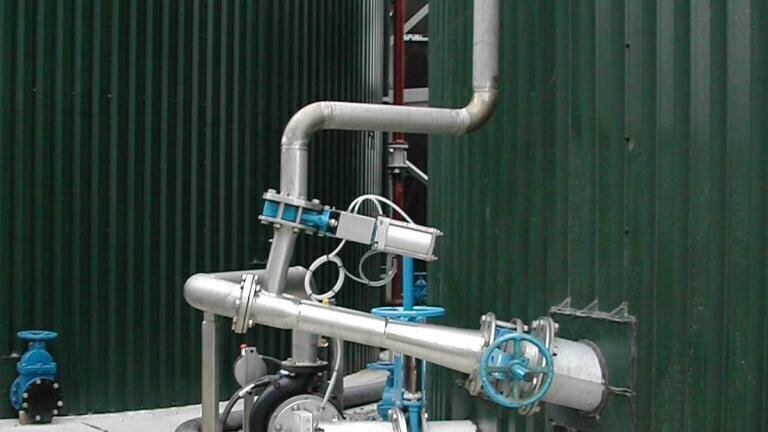 Landia's externally mounted GasMix at Tullamore
