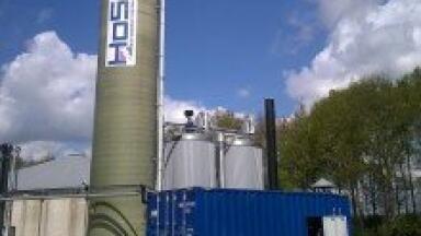 First Sludge from Thermal Pressure Hydrolysis System to Digester at WWTP Echten
