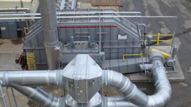 Regenerative Thermal Oxidizer (RTO) destroys Hazardous Air Pollutants