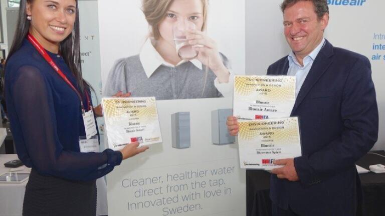 Water Purifier Wins Prestigious International Innovation And Design Award At Europe’s Biggest Tech Show, IFA Berlin 2015