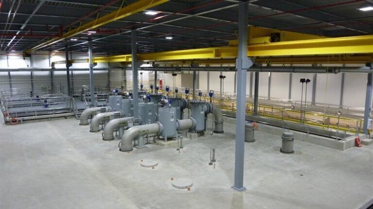 GE's ZeeWeed technology installed at the Nanaimo Water Treatment Plant