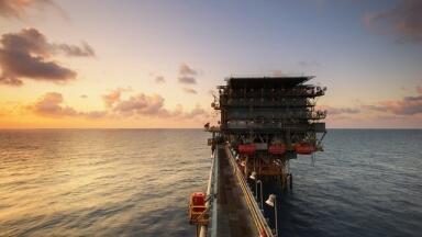 How Did an Offshore Oil Rig End Up on Land?