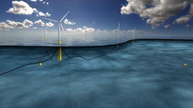 Specialised Mooring Monitoring for Pioneering Floating Offshore Wind Farm Project