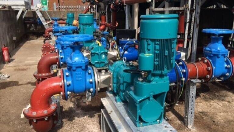 Pumps are the Right Angle for Maintenance at Minworth