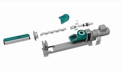 Special design enables maintenance of progressing cavity pumps with minimum effort
