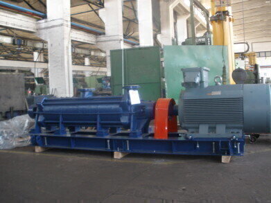 Delivery of high pressure pumps for gas cleaning plant