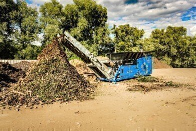 Screening and Shredding Technology from Eggersmann for Processing Wood and Bio-waste