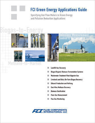 New Applications Guide, “Specifying Gas Flow Meters in Green Energy and Pollution Reduction”