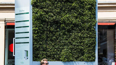Introducing London's Pollution-Absorbing Bench